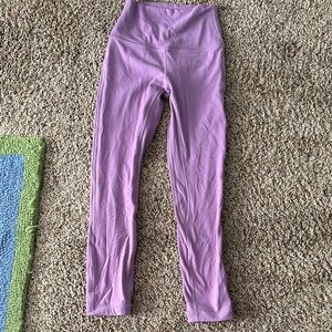 lululemon Align Size 2  Lavender Leggings